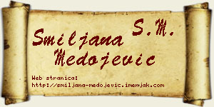 Smiljana Medojević vizit kartica